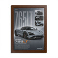 McLaren 765 LT Framed Wall Art