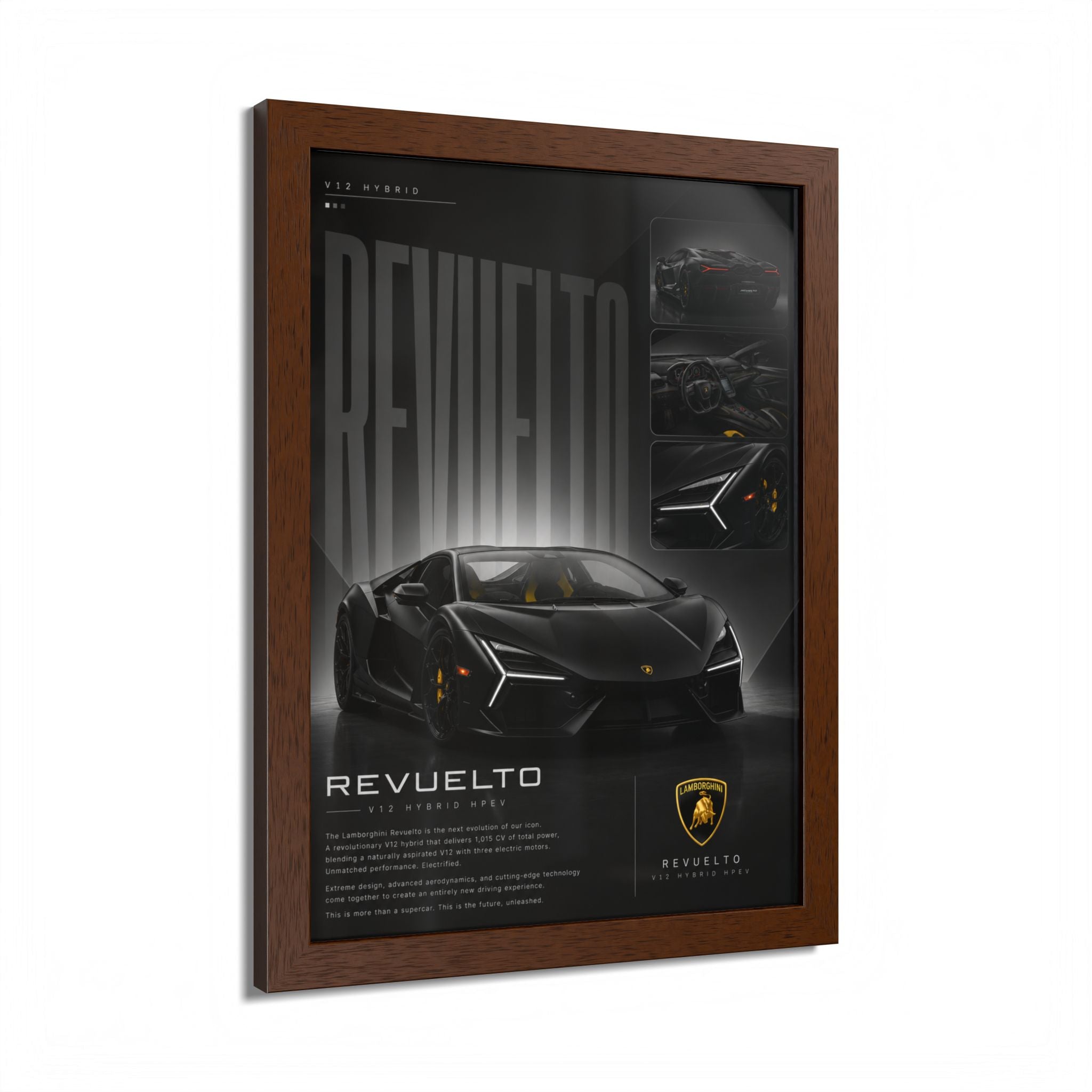 Lamborghini Revuelto Framed Wall Art